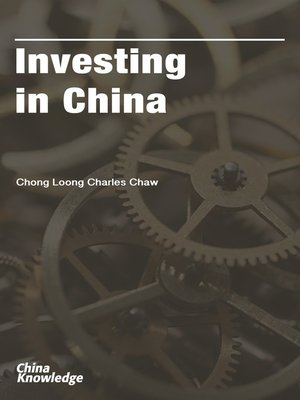 cover image of Investing in China